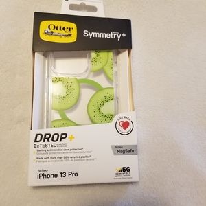 OtterBox Symmetry+ Case for iPhone 13 Pro - Green Kiwi Design